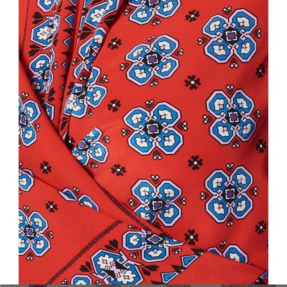 Sandro Isadora Mixed-Print Midi Dress - Picture 4 of 6